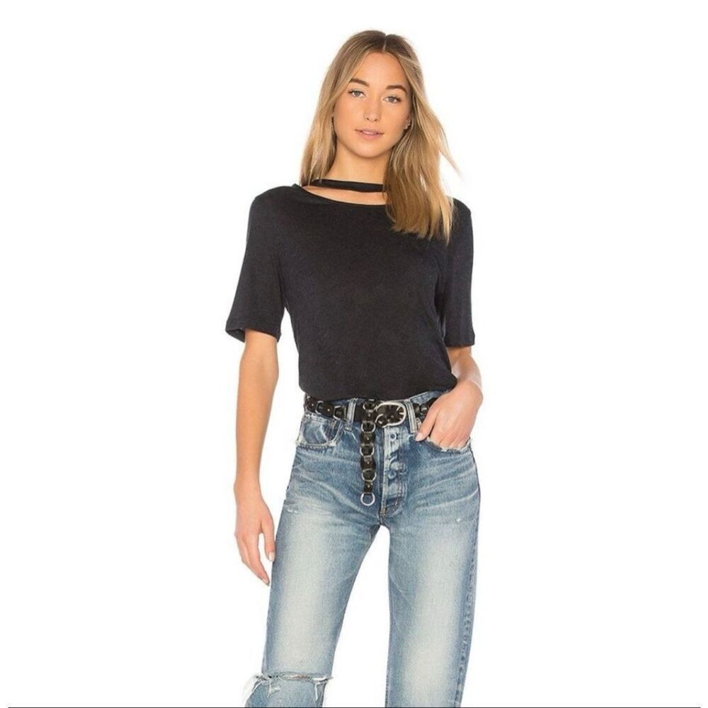 IRO Lassla Angora and Cashmere Blend Tee